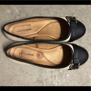 White mt. Flat shoes